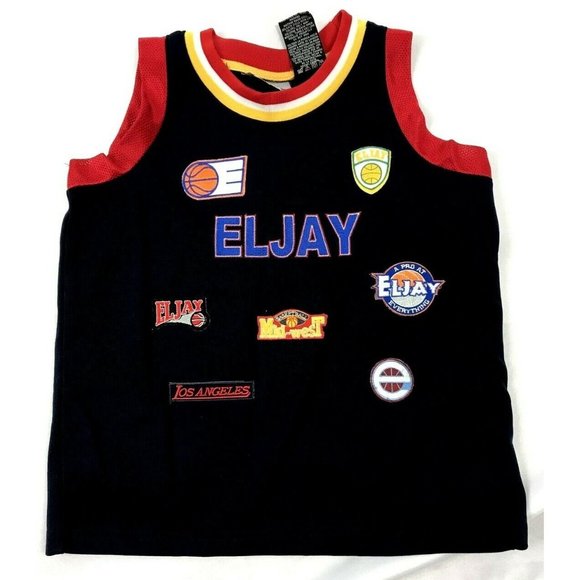 Eljay Kids Basketball Jersey 4/5t Midwest Los Angeles - Picture 4 of 4